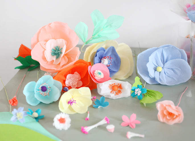 Dans les coulisses du livre Atelier de Fleurs en Papier