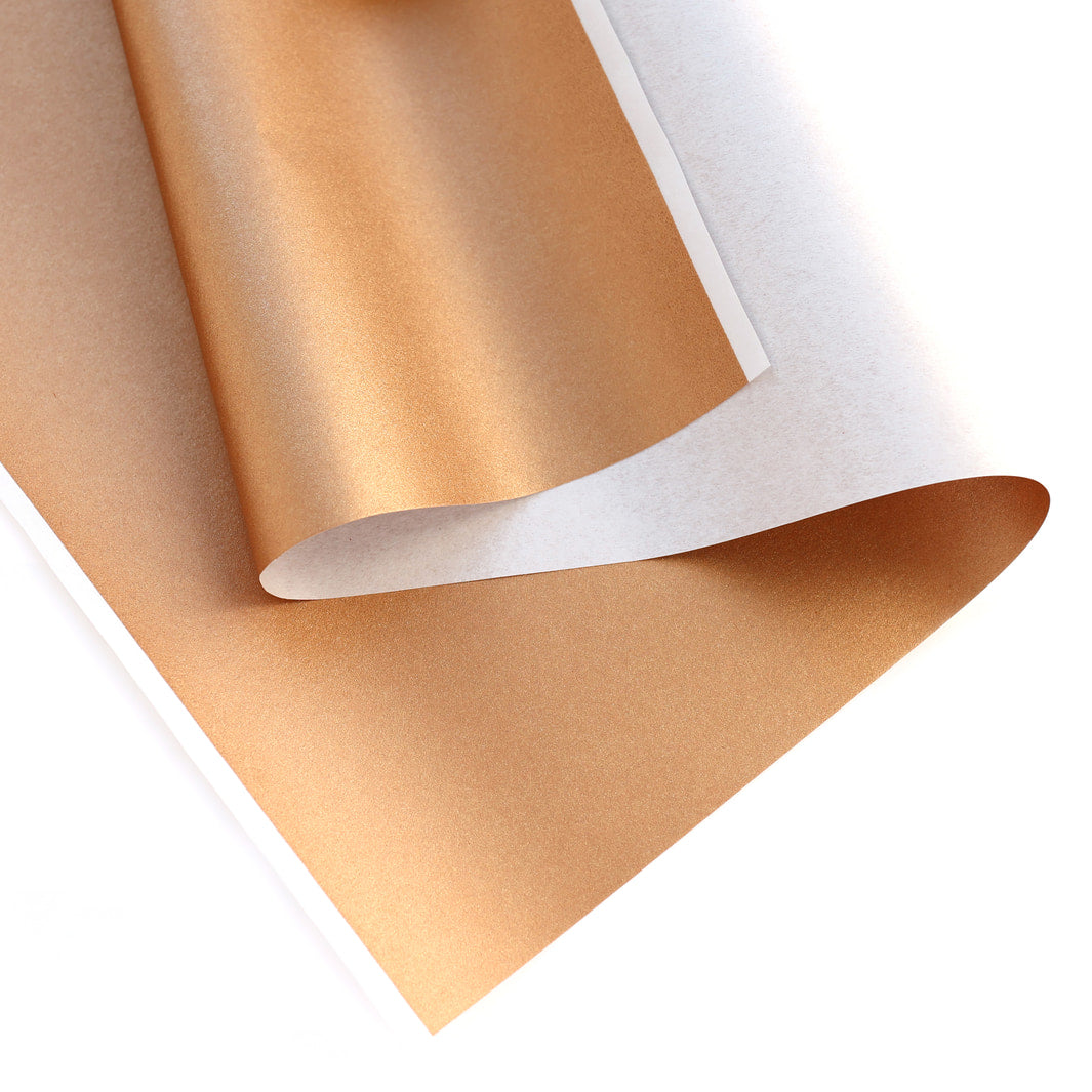 courbe du papier japonais yuzen chiyogami uni or jaune clair adeline klam M1037