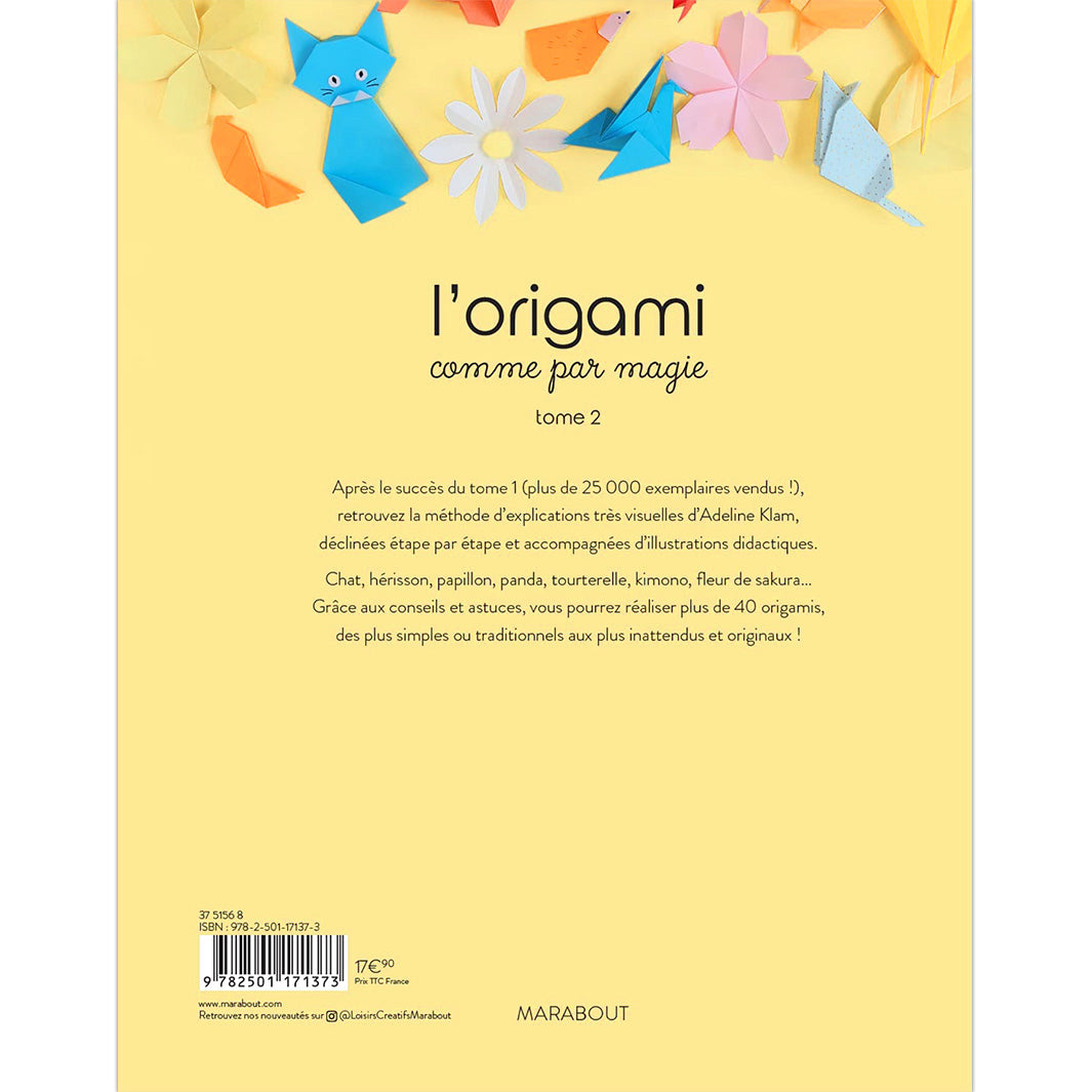 Livre - L'Origami Comme Par Magie, Tome 2 - Adeline Klam
