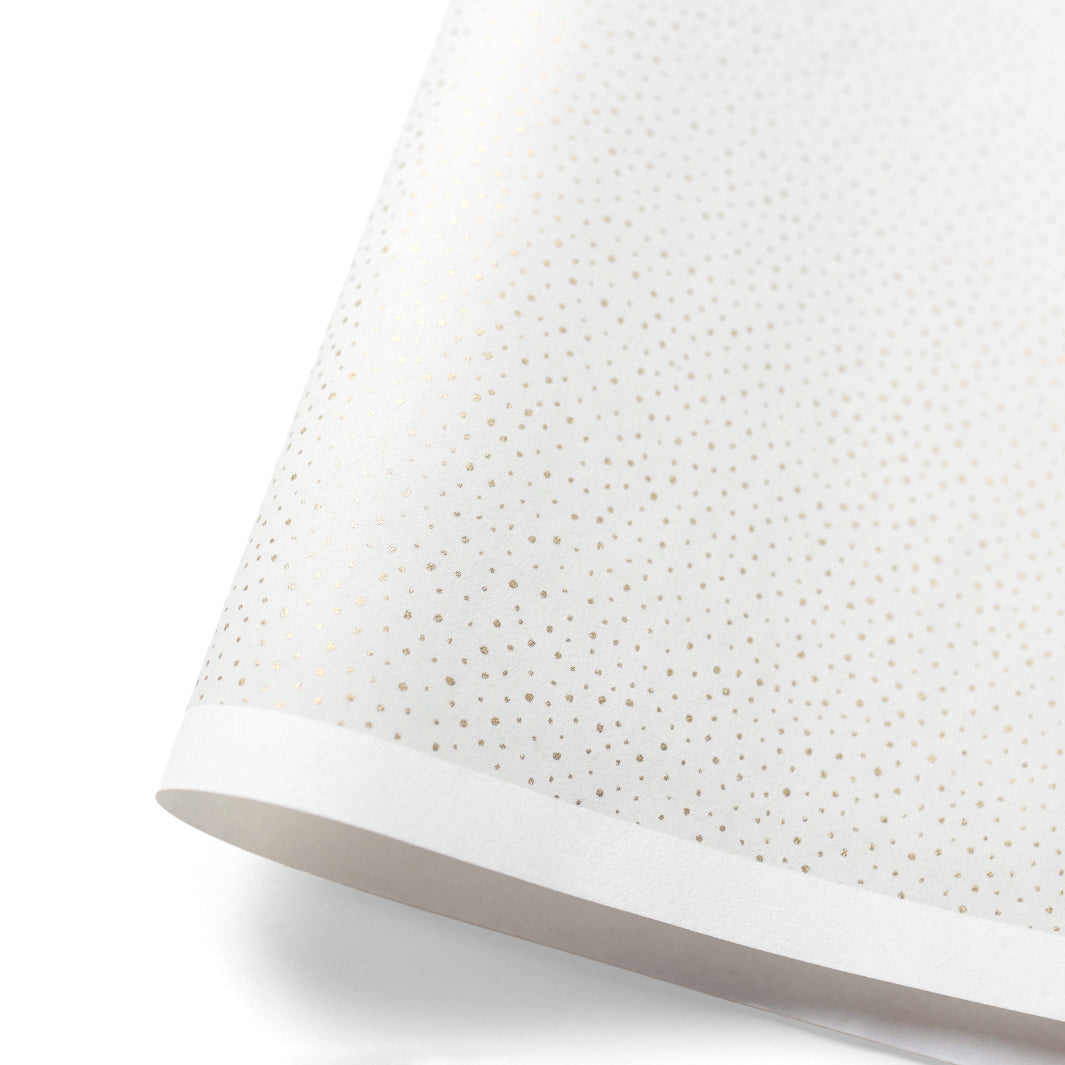 Papier Japonais - Neige - Gris Perle et Or - M712