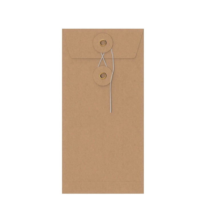 Enveloppe Japonaise - Fermeture à Rondelle et Ficelle - Modèles au Choix