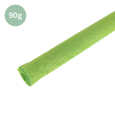 rouleau de papier crépon fin vert nénuphar