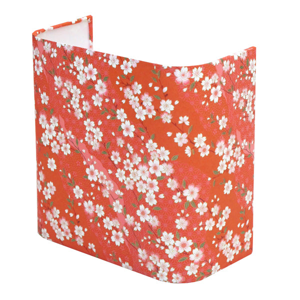 Applique murale japonaise - Fleurs de cerisiers - Orange Rouge - M385