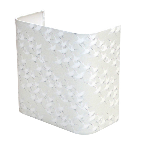 Papier Japonais - Envolée de Grues - Gris Clair Nacré - M387