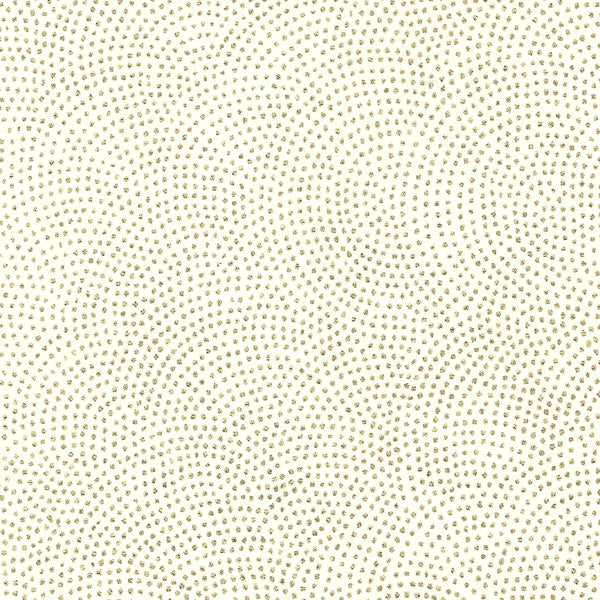 Papier Japonais - Samekomon - Ivoire et Or - M276-Papier japonais-AdelineKlam