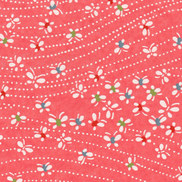 Applique murale japonaise - Papillons - Rose Corail - M422
