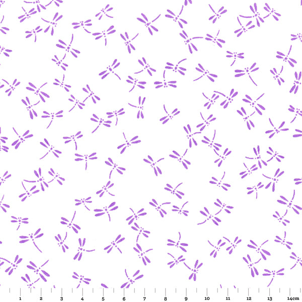 Papier Japonais - Libellules - Violet - M471-Papier japonais-AdelineKlam