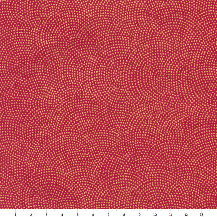 Papier Japonais - Samekomon - Lie de Vin et Or - M832