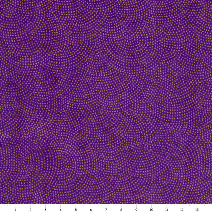 Papier Japonais - Samekomon - Violet et Or - M871