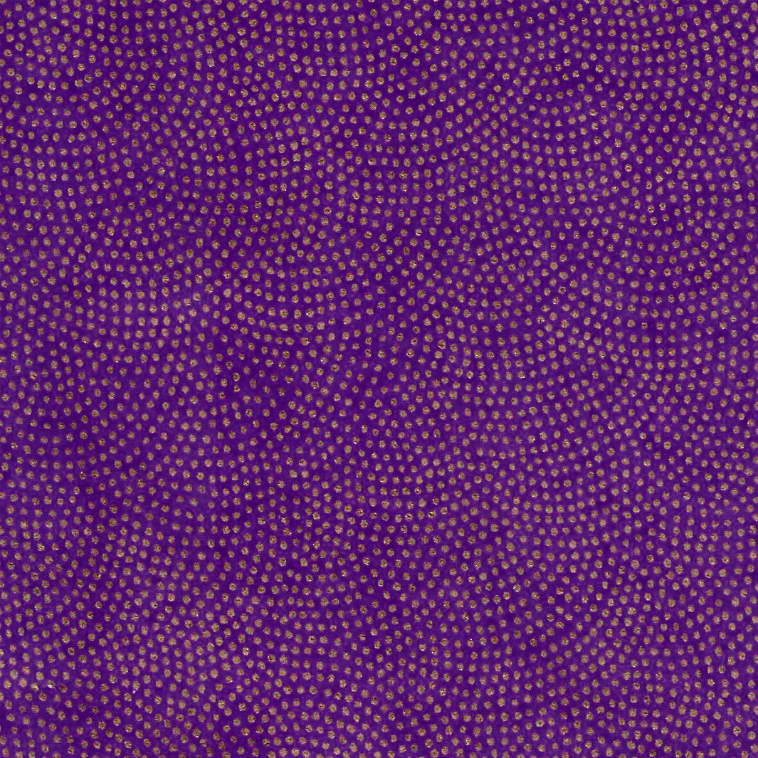 Papier Japonais - Samekomon - Violet et Or - M871