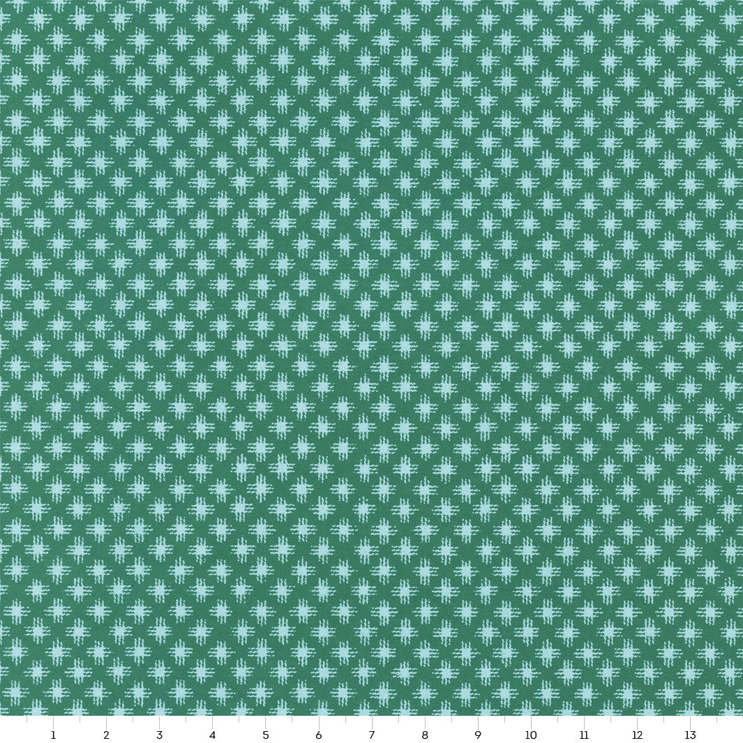 Papier Japonais - Kasuri - Vert Foncé - M936