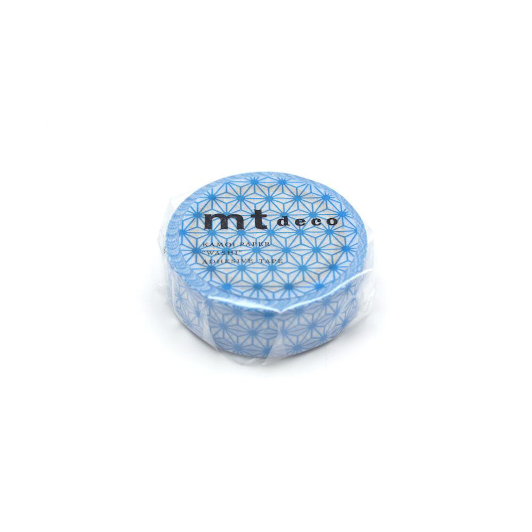 Masking Tape - Asanoha - Bleu