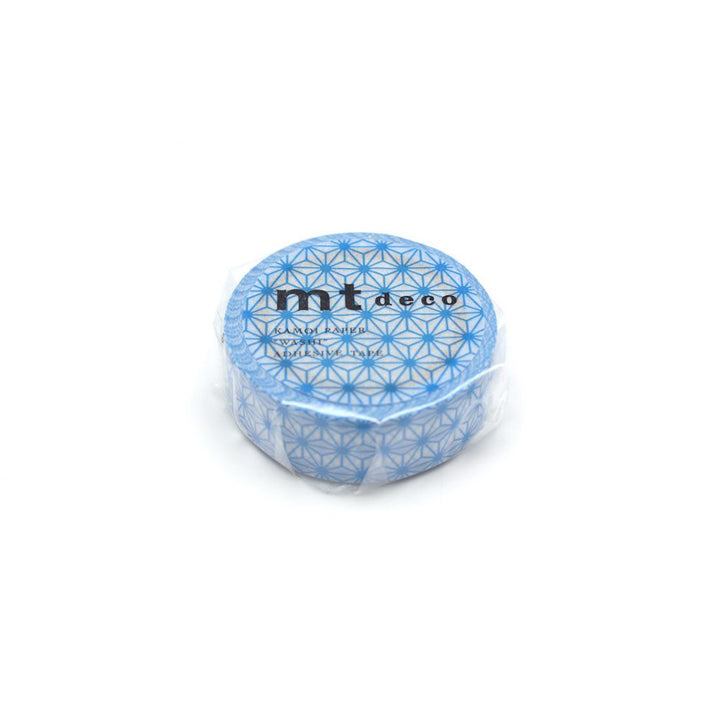 Masking Tape - Asanoha - Bleu
