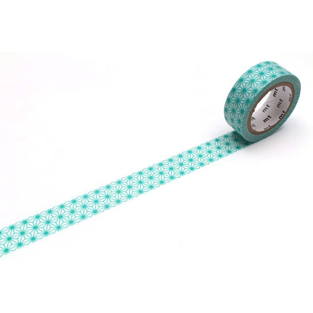 Masking Tape - Asanoha - Vert Menthe