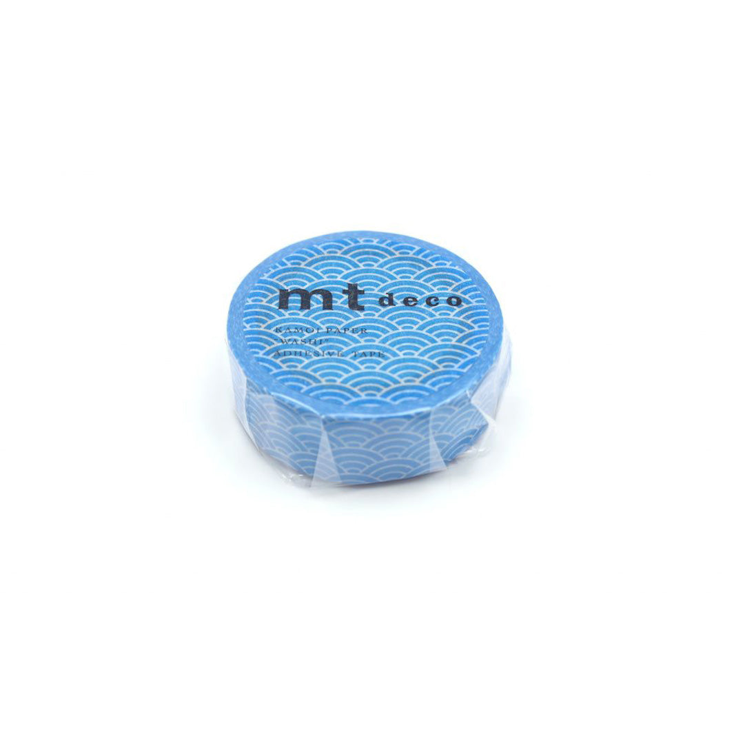 Masking Tape - Seigaiha - Bleu