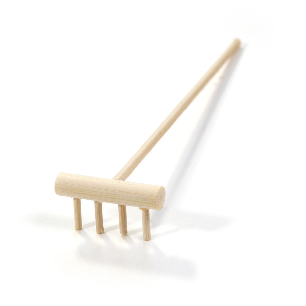 Râteau en Bois pour Jardin Japonais