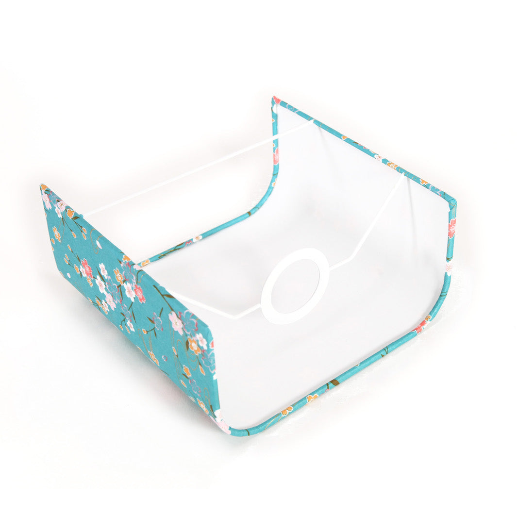 Applique murale japonaise - Poissons - Nacré blanc - M613