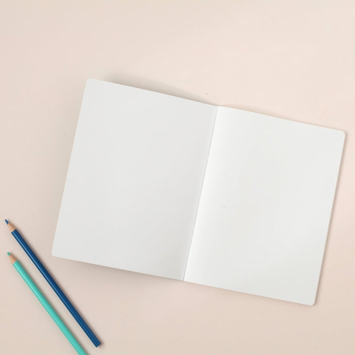 Carnet Papier Japonais - Fleurs de Cerisier - Bleu Foncé - M621
