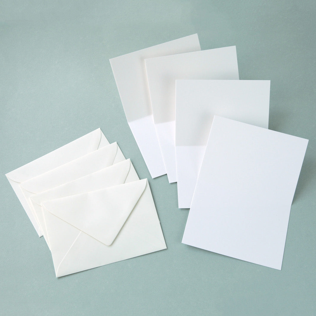 Kit Cartes Pop-Up - Bleu Gris, Rouge Orangé et Corail - Mont Kita - T5