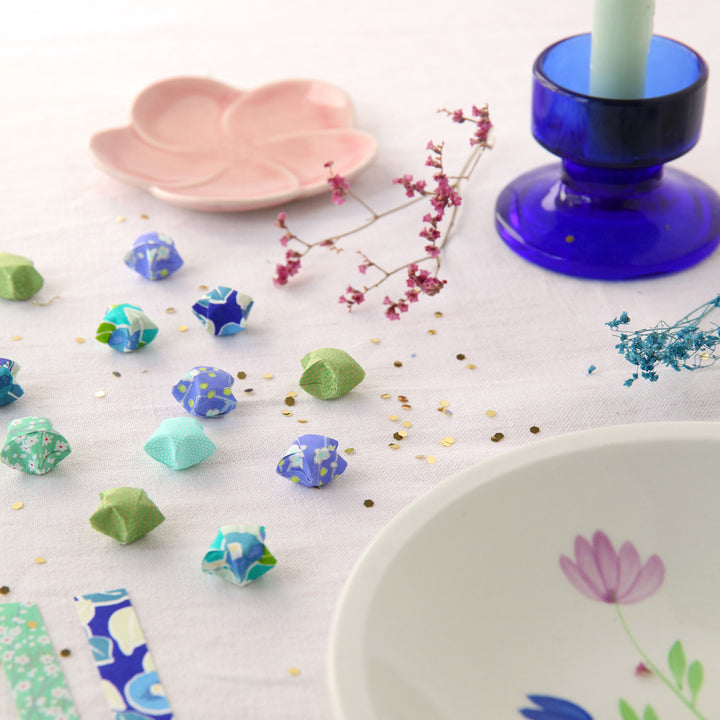 Kit Guirlande d'Étoiles en origami - Nymphéa
