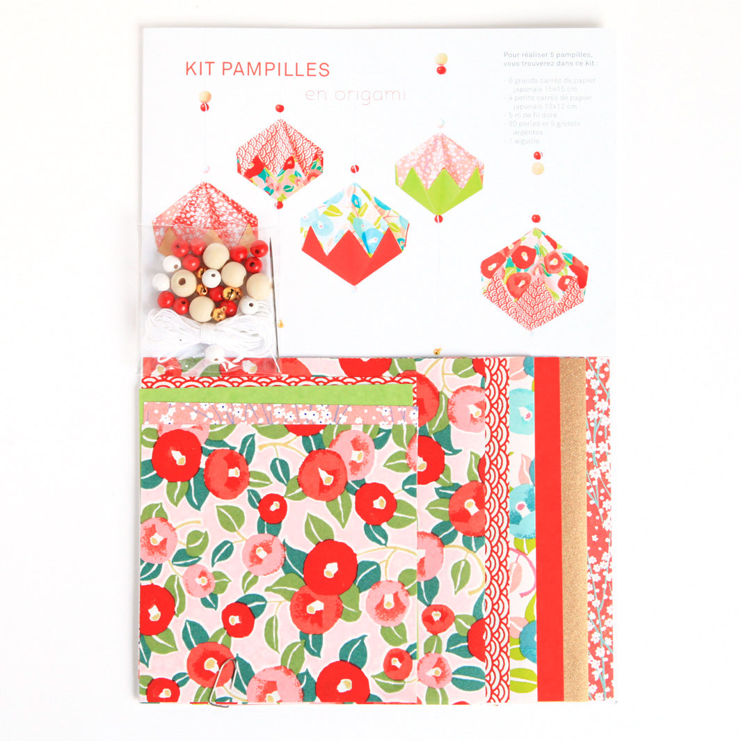 Kit Pampilles - Rouge Camélia