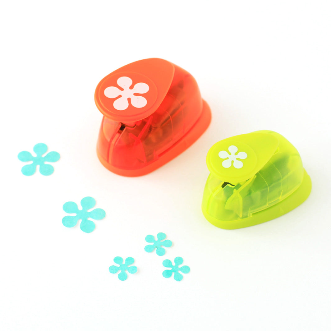 Perforatrice Pistil - Petite Fleur Ronde - 25mm (orange)
