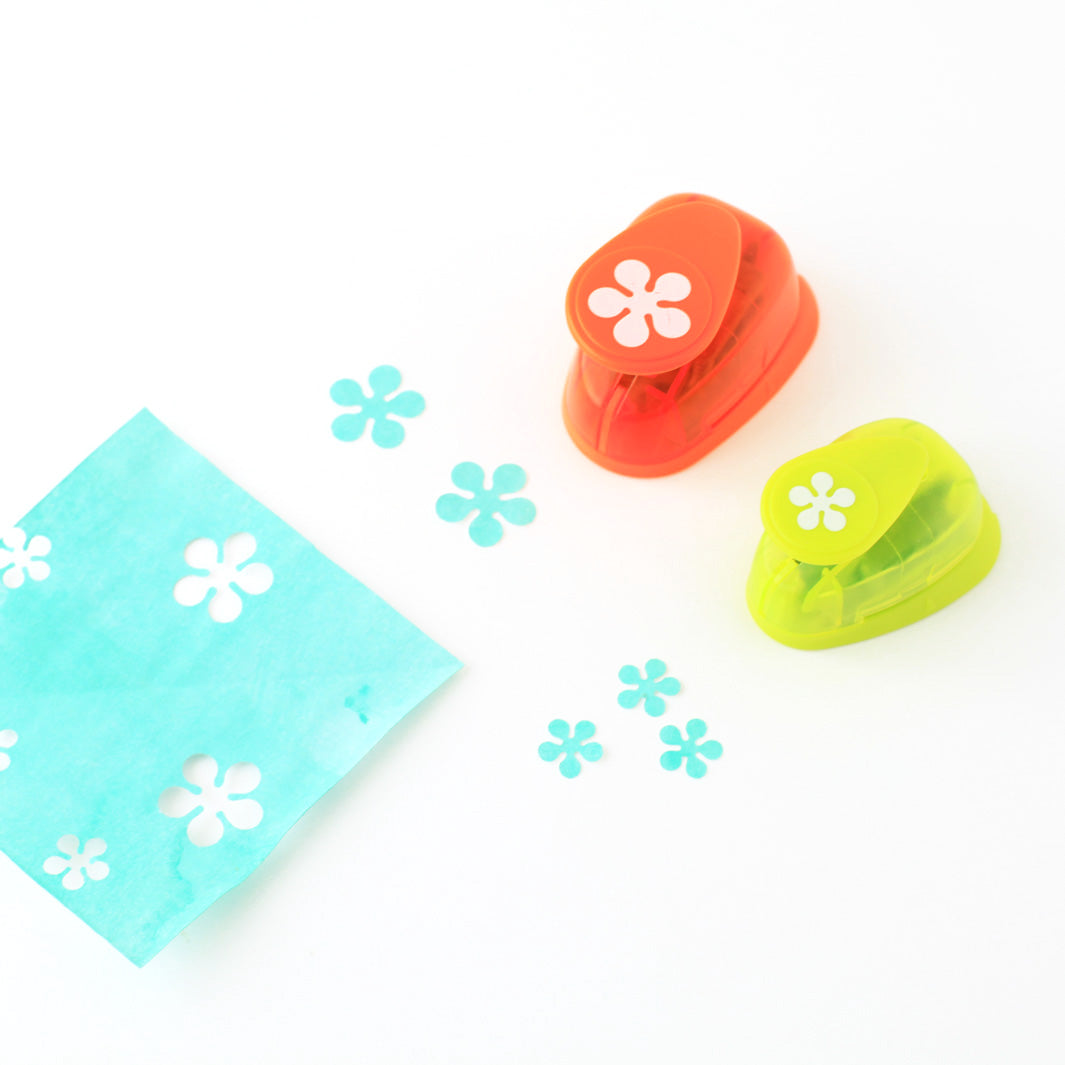 Perforatrice Pistil - Petite Fleur Ronde - 25mm (orange)