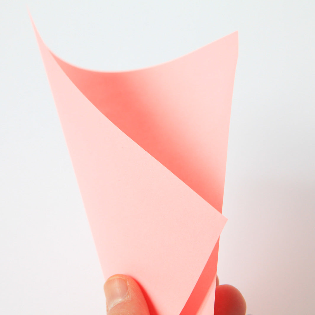 50 Papiers Origami Unis - 15 x 15 cm - 5 couleurs fluo