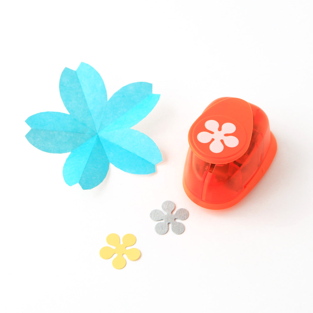 Perforatrice Pistil - Petite Fleur Ronde - 25mm (orange)