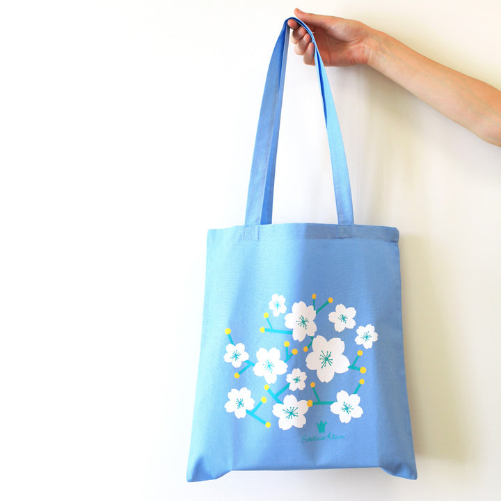 Tote Bag Adeline Klam - Sakura - Bleu
