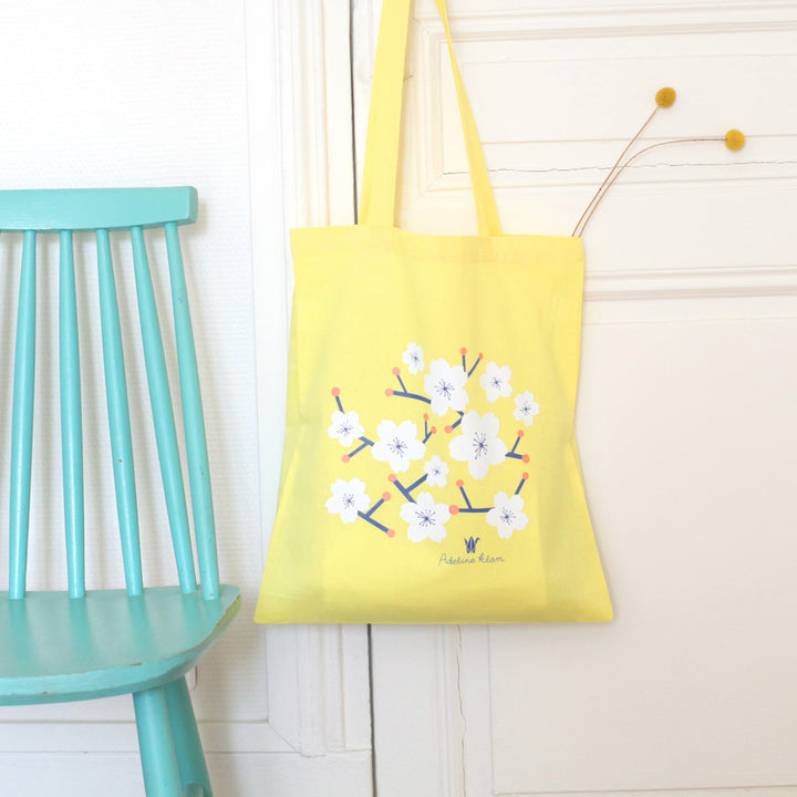 Tote Bag Adeline Klam - Sakura - Jaune
