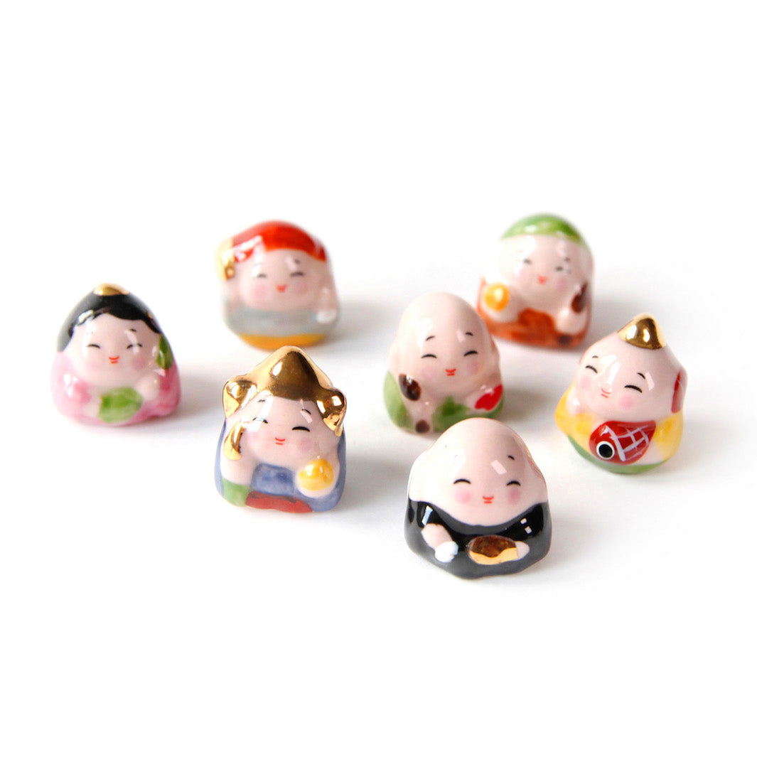 Petit Grigri en céramique - Les 7 Divinités du Bonheur - Daikokuten