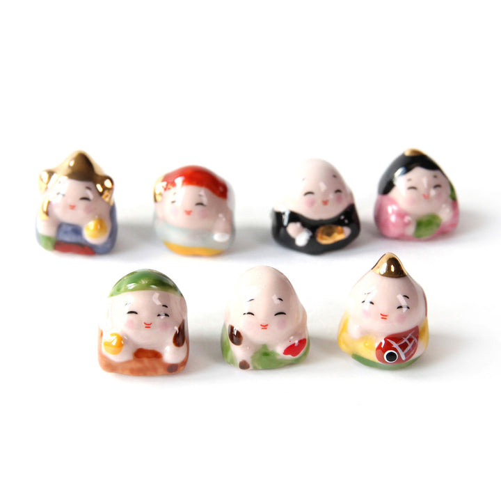 Petit Grigri en céramique - Les 7 Divinités du Bonheur - Ebisu