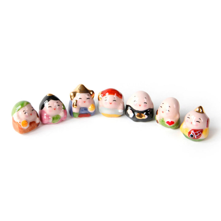 Petit Grigri en céramique - Les 7 Divinités du Bonheur - Ebisu