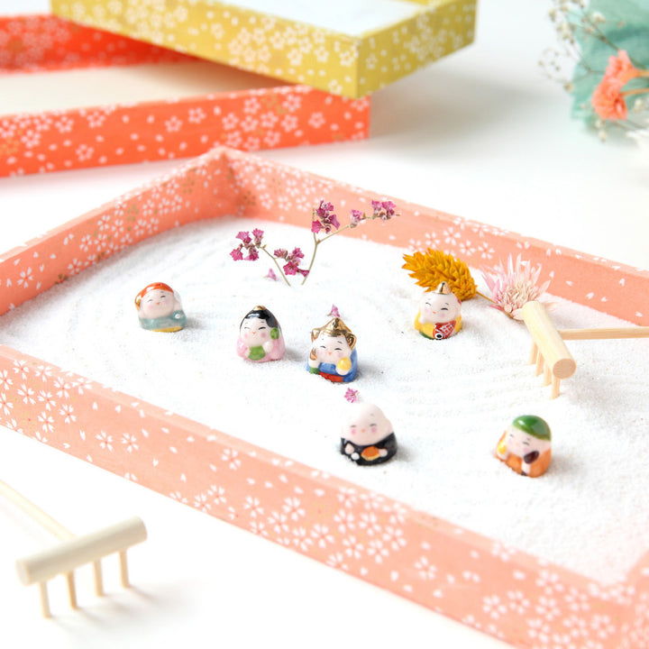 Petit Grigri en céramique - Les 7 Divinités du Bonheur - Ebisu