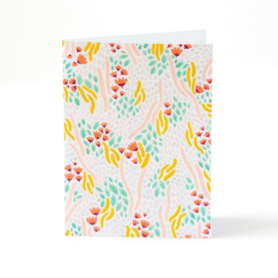 Carte - Prairie de Fleurs - Dodo Toucan