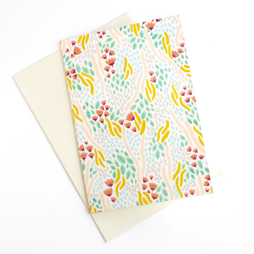 Carte - Prairie de Fleurs - Dodo Toucan