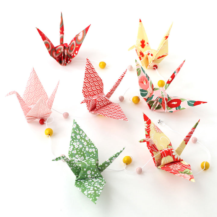 Kit Guirlande de Grues en origami - Maïko - B3