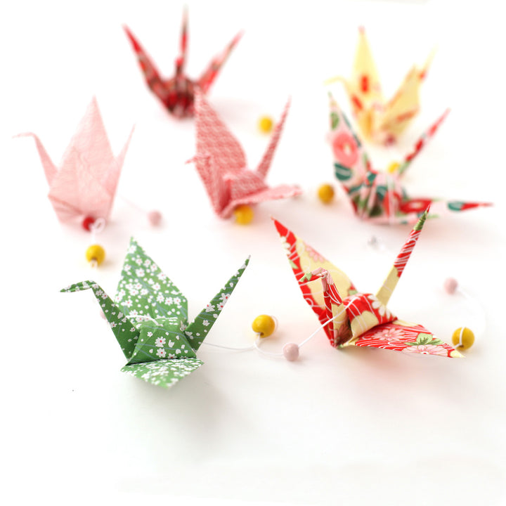 Kit Guirlande de Grues en origami - Maïko - B3