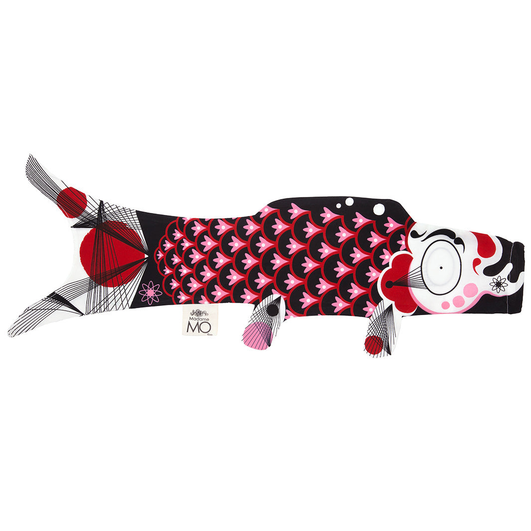 Koinobori Madame Mo - Noir Élégant - S