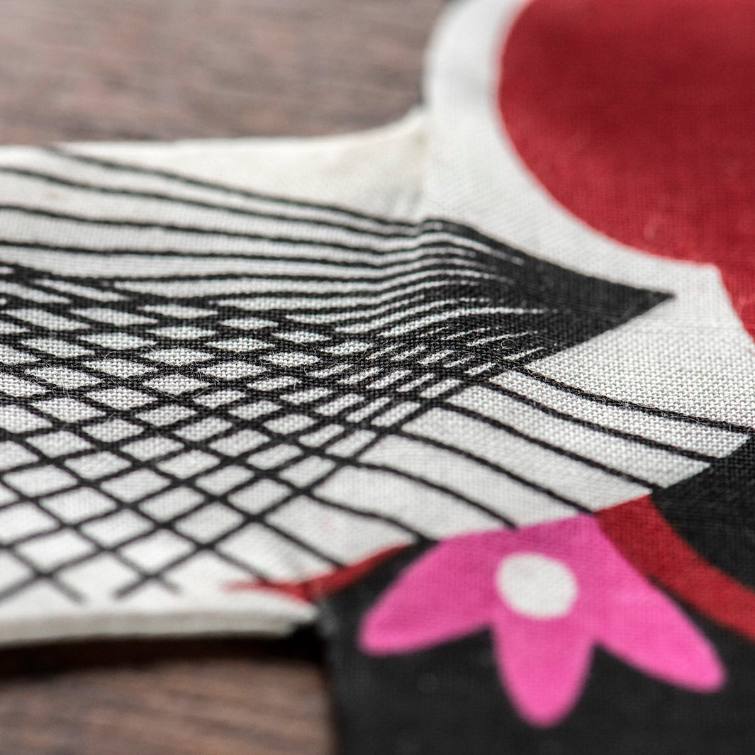 Koinobori Madame Mo - Noir Élégant - S