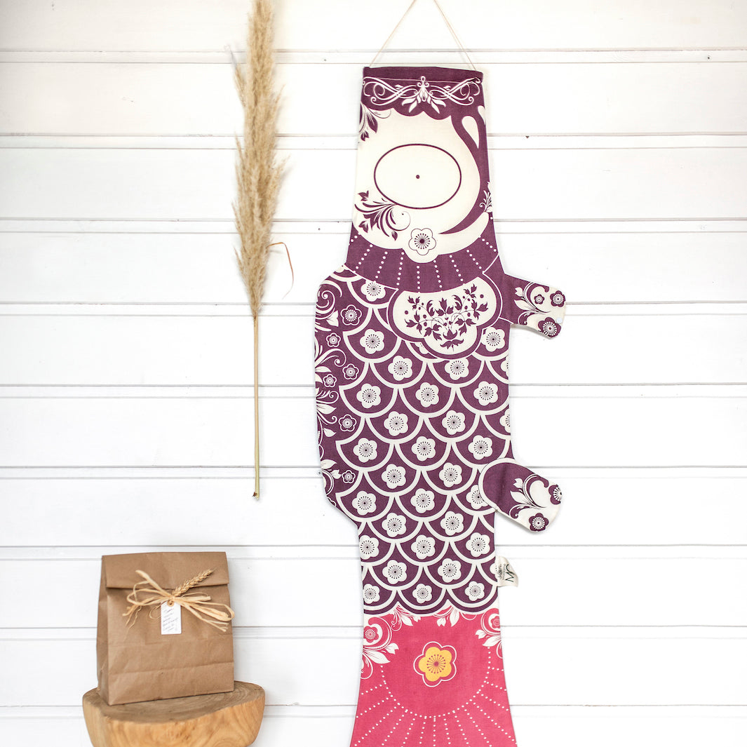 Koinobori Madame Mo - Prune - L