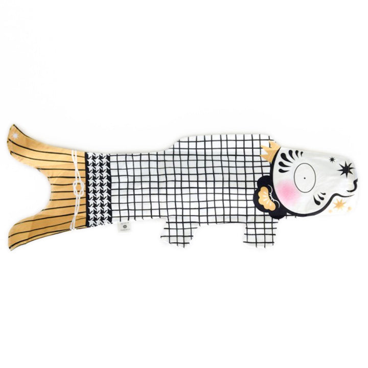 Koinobori Madame Mo - Black & White - S