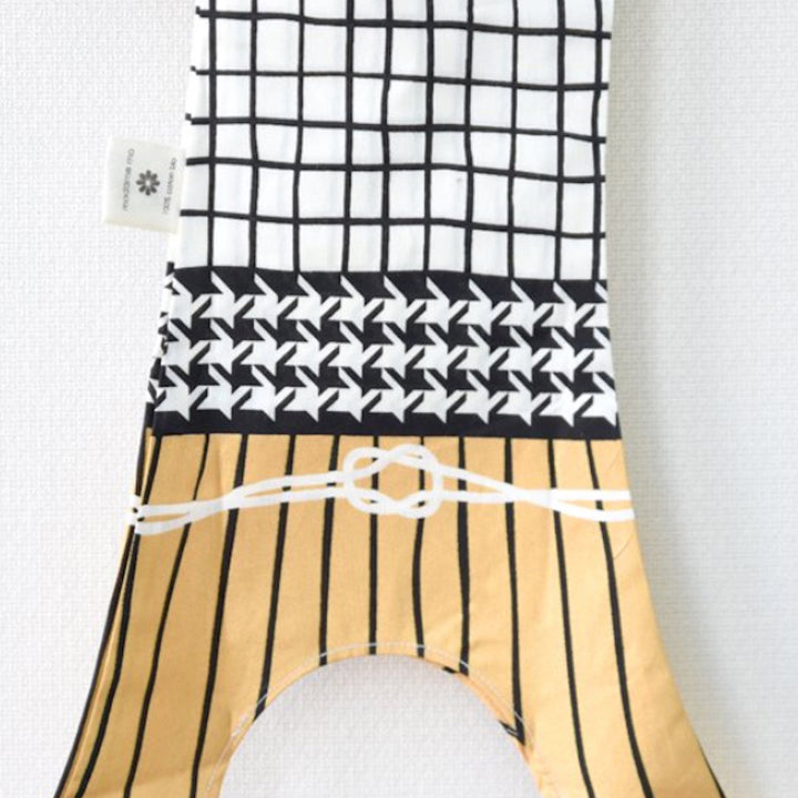 Koinobori Madame Mo - Black & White - S