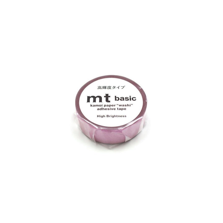photo du packaging d'un masking tape uni métallisé de couleur rose