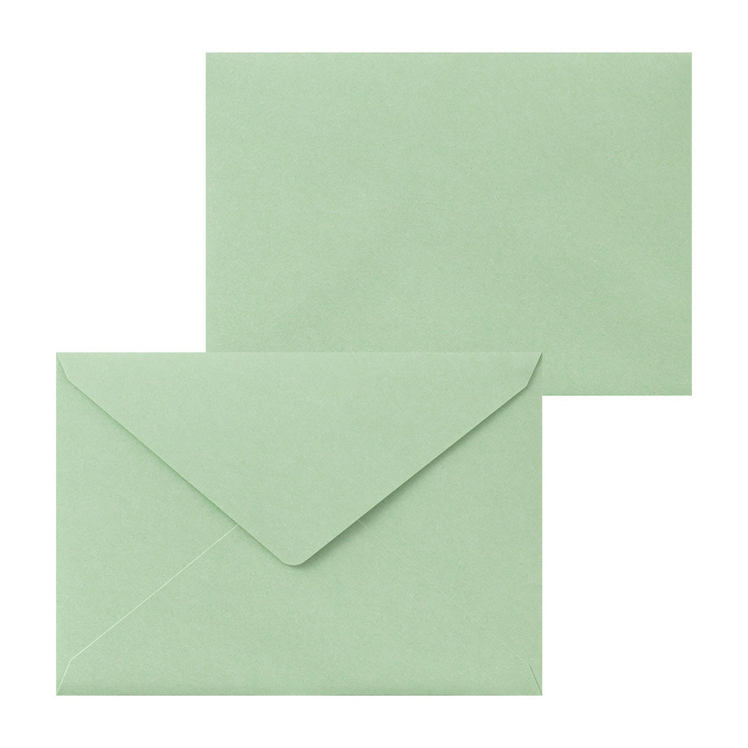 Set de 8 Papiers à Lettres et 4 Enveloppes - LetterPress - Houx