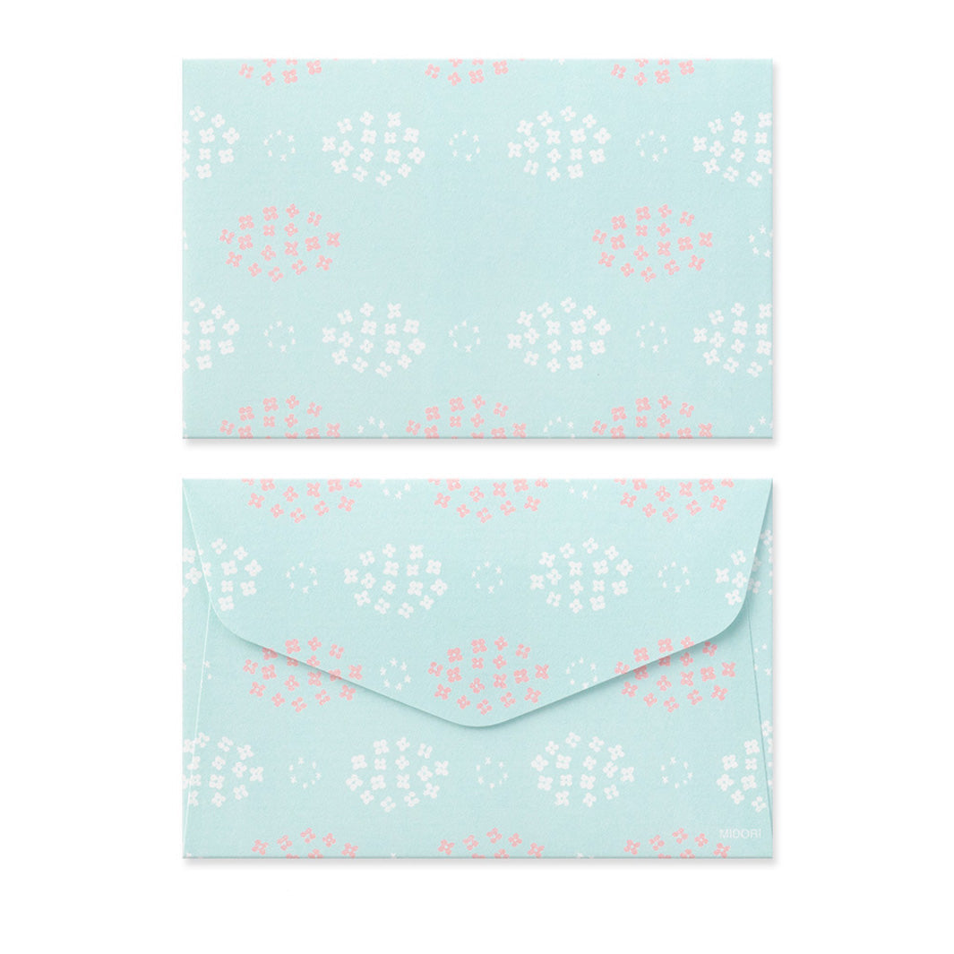 Mini Set de 12 Papiers à Lettres, 4 Enveloppes et 4 Stickers - Lapins