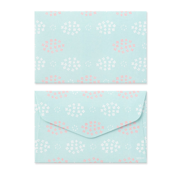 Mini Set de 12 Papiers à Lettres, 4 Enveloppes et 4 Stickers - Lapins