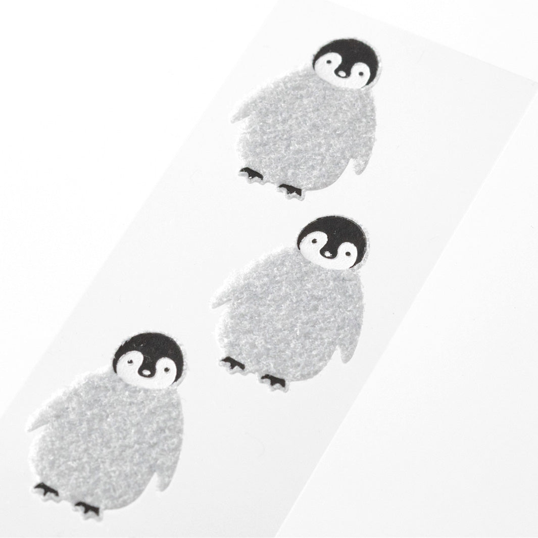 Mini Set de 12 Papiers à Lettres, 4 Enveloppes et 4 Stickers - Pingouins