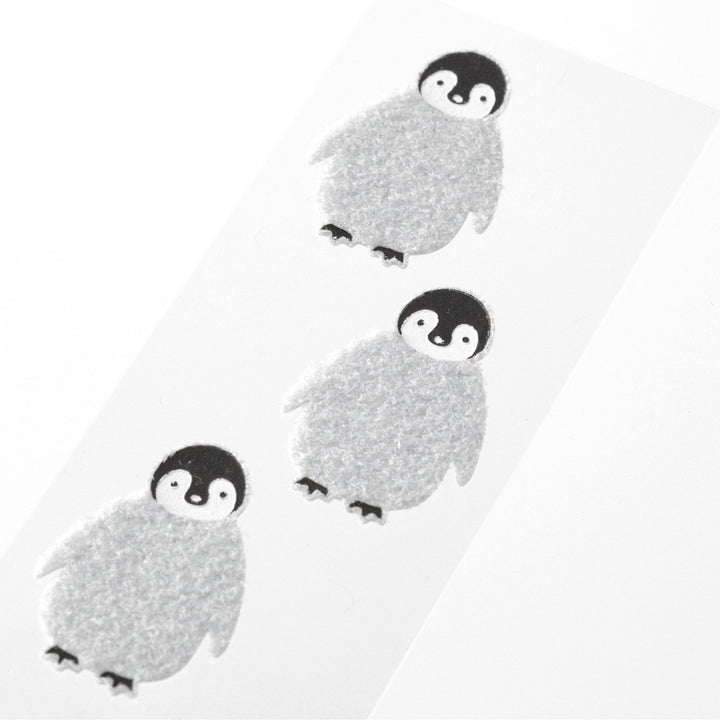Mini Set de 12 Papiers à Lettres, 4 Enveloppes et 4 Stickers - Pingouins